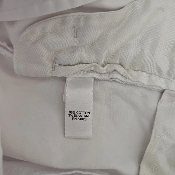 Banana Republic White Ankle Trouse Pants - Picture 6 of 7